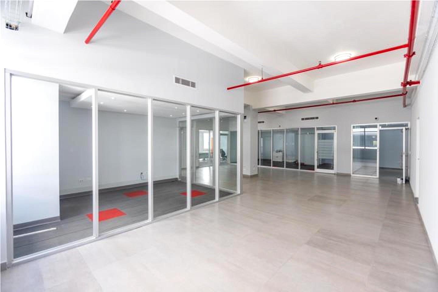 Open office floor