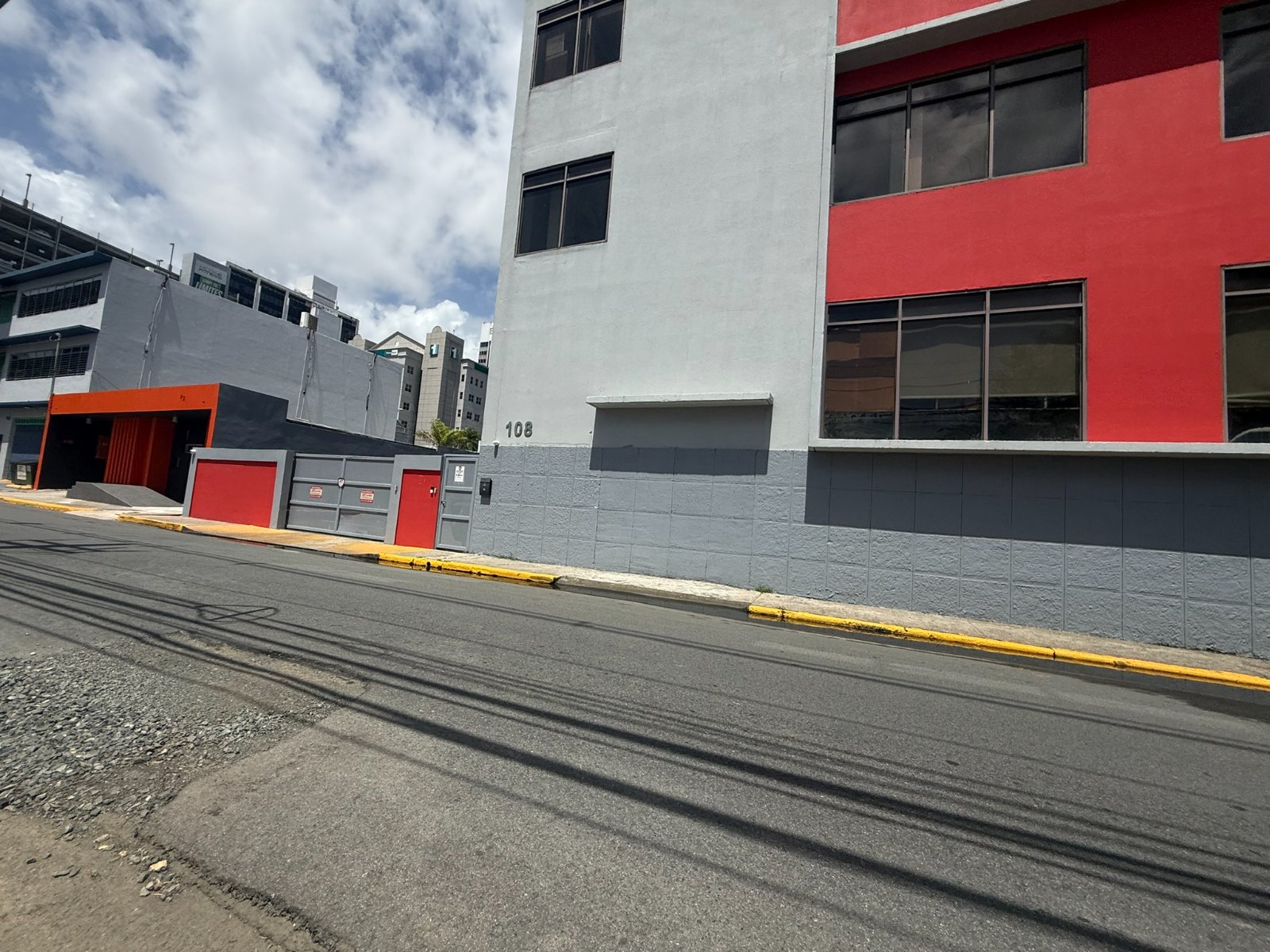 Building side and secure access